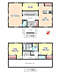 間取り：3680万円、2LDK、土地面積365.21m2、建物面積91.08m2