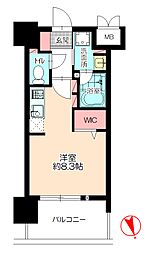 LANDICO/2227 1Kの間取図画像