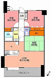 間取図画像 3LDK