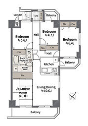 間取図画像 4LDK