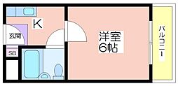 間取図画像 1K