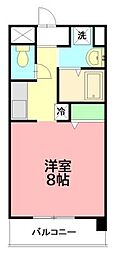 ストンフィールド湘南2 ワンルームの間取図画像