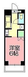 メゾンイレーヌ 1Kの間取図画像