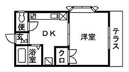 間取図画像 1DK