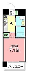間取図画像 1K