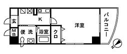 間取図画像 1K