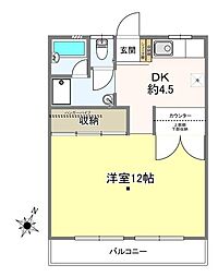 間取図画像 1DK