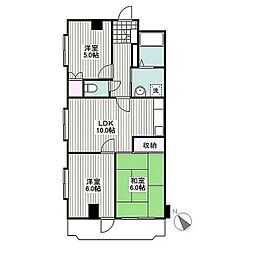 C'CASA湘南藤沢 3LDKの間取図画像