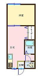間取図画像 1DK