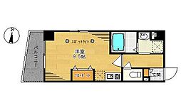 MilkyWay鵠沼 ワンルームの間取図画像