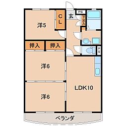 間取図画像 3LDK