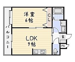 DP.チャペルコンサート 1LDKの間取図画像