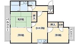 ティアラ 3LDKの間取図画像