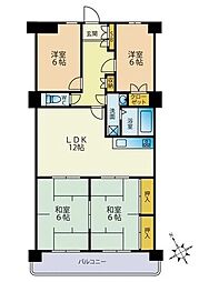 JR日豊本線 安部山公園駅 徒歩8分 6階/-