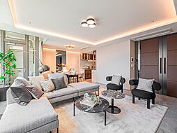 パークコート虎ノ門愛宕タワー 2LDKのリビング/ダイニング