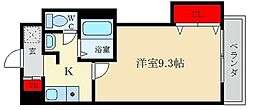 M'プラザ津田駅前11番館 1Kの間取図画像