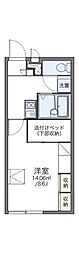 レオパレスコンフォート 1Kの間取図画像