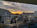 夕暮れ時も美し...