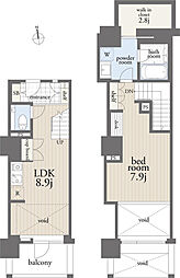 間取図画像 1SLDK