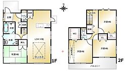 高崎市飯塚町中古住宅 4SLDKの間取り