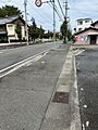 ＊西側前面道路...
