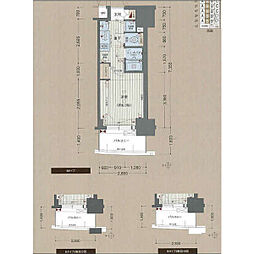 名古屋市営名城線 上前津駅 徒歩3分の賃貸マンション 4階1Kの間取り