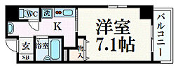 GP栄本町通り 1Kの間取図画像