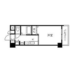 GP栄本町通り 1Kの間取図画像