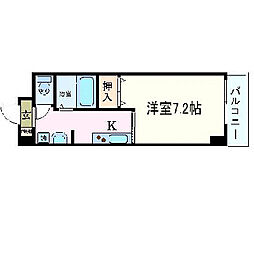 GP栄本町通り 1Kの間取図画像