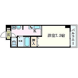 GP栄本町通り 1Kの間取図画像