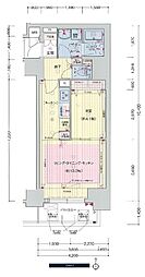 プレサンス広小路通葵 1LDKの間取図画像