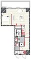 BSRESIDENCESAKAE6階8.4万円