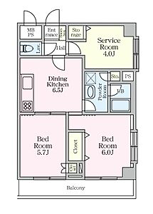 間取り：間取り図
