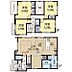 間取り：6号棟間取り図