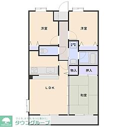 PeaceAvenue192 3LDKの間取図画像