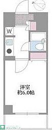 ダイアパレス前橋元総社 1Kの間取図画像