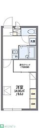 レオパレスルナシャイン4 1Kの間取図画像