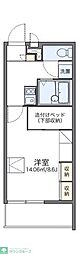 レオパレス辻薬師 1Kの間取図画像
