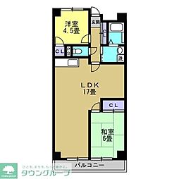サンシティ前橋 3LDKの間取図画像