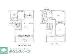 cocohouse1 2LDKの間取図画像