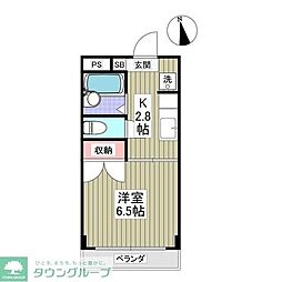 Ｍｅｓｏｎ　Ｓｔａｒｃｋ 3階1Kの間取り