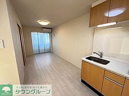 ヴィラ・ソレイユ　Ｂ 2階1LDKのリビング/ダイニング