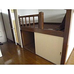 さくらハイツ 2階1Kのリビング/ダイニング