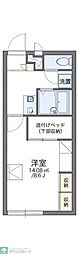レオパレスSAKURA1 1Kの間取図画像