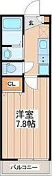Sola福田町 1Kの間取図画像