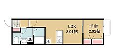 ステア 1LDKの間取図画像