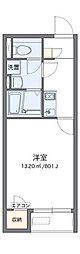 LEONEXTヤマヨシ 1Kの間取図画像