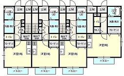 WELL・ONE宮千代 ワンルームの間取図画像