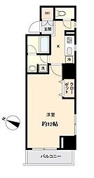 KDX定禅寺通レジデンス 1Kの間取図画像