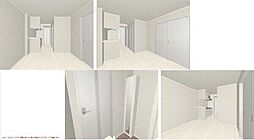 クリスタル 206 2階1LDKのリビング/ダイニング